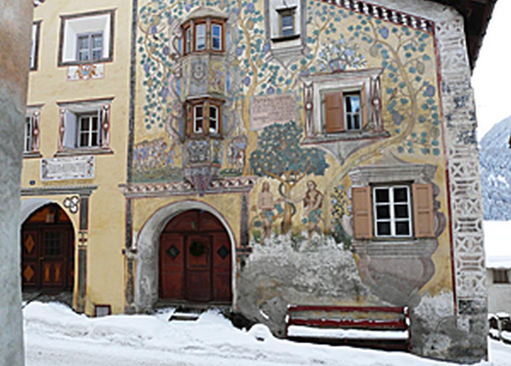 Hotel Aurora Ardez Екстер'єр фото